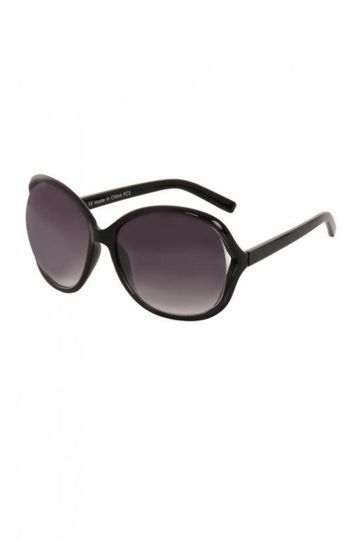 Auckland Black Oversize Sunglasses