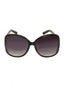 Auckland Black Oversize Sunglasses