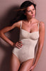 Control Body Chic Lace Pattern Body - Firm Support - Skin