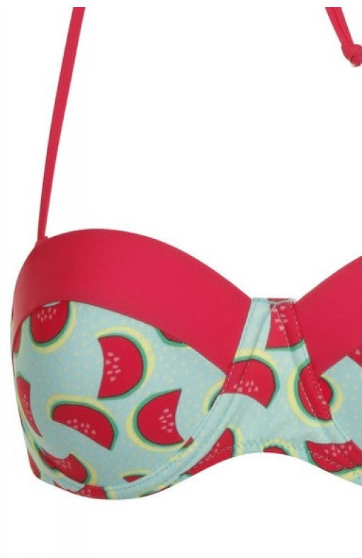 Watermelon Balconette Bikini Set