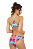 Multi Coloured Tie Dye Bikini Set