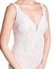 Angie - Figure Hugging Ivory Lace Dress