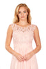 Daisy - Pale Pink Lace Bodice With Crystal Bodice