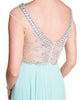 Ellie - Beaded Bodice With Full Mint Chiffon Skirt