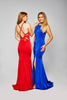 Kimberley - Stretch Jersey Gown With Strap Details