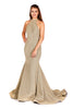 Olivia - Gold Glitter Figure Hugging Jersey Dress