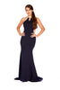 Sadie - Midnight Blue Figure hugging Jersey Dress