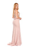 Sadie - Light Pink Figure hugging Jersey Dress