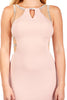 Sadie - Light Pink Figure hugging Jersey Dress