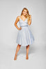 Sofia - Glittery Party Dress With Shoestring Straps