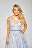 Sofia - Glittery Party Dress With Shoestring Straps