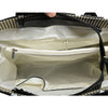 Black Polka Dot Bag Tote Handbag With Scarf