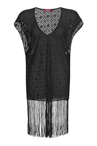 Black and White Halter Neck Print Maxi Dress