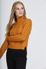 Cropped Cable Knit Jumper
