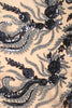 Material For Navy and Nude Sequin Bodycon Dress