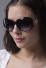 Fremont Purple Tortoiseshell Oversize Sunglasses